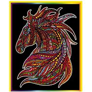 colourvelvet velvet picture - horse - Colouring Book