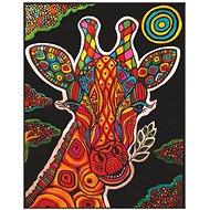 colourvelvet velvet picture - giraffe - Colouring Book