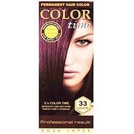 Farba na vlasy COLOR Time 33 Baklažán 100 ml - Farba na vlasy