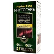 HERBAL TIME Phytocare Natural Vegan 4R Dark Cherry 130 ml - Hair Dye