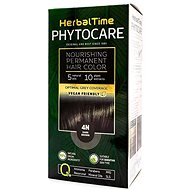 HERBAL TIME Phytocare 4N dark brown 130 ml - Hair Dye