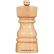 Cole&Mason London Natural Beech pepper mill 13cm - Spice Grinder