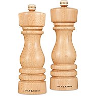 Cole & Mason London Natural Beech 18cm Gift Set - Spice Grinder