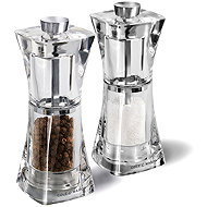 Cole & Mason Crystal Salt & Pepper Mill Gift Set 12.5cm - Spice Grinder