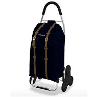 COLOMBO DAKAR 3 Einkaufstasche 50 l blau mit Dreirad Kapazität 30 kg - Einkaufstasche auf Rollen