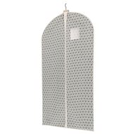 Compactor Storage case for suits and short dresses MISSY 60 x 100 cm, blue and white - Clothing Garment bag