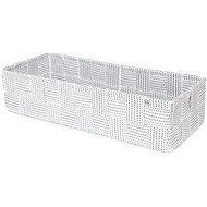 Compactor Drawer organiser Toronto - basket L, 30 x 12 x 7 cm, white-grey - Drawer Organiser