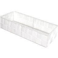 Compactor Storage organiser for drawer TEX - basket L, 30 x 12 x 7 cm, white - Drawer Organiser