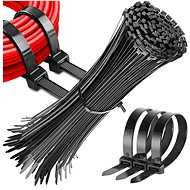 Hurt Stahovací pásky 2,5 × 100 mm - 100 ks černé - Cable Ties