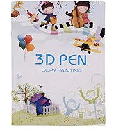 Maaleo 22734 Kniha se šablonami pro 3D pero, 40 vzorů - 