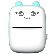 PRONETT XJ5161 Mini thermal label printer blue cat - Dye-Sublimation Printer