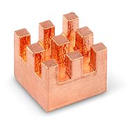 DLTECH Copper heatsink, heat sink 6 × 6 × 5 mm - Motherboard Cooler