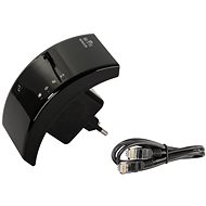 Verk Wi-Fi signal amplifier 300Mb/s - black - WiFi Booster