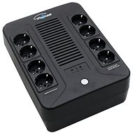 UPS Eurocase EA200PLUS 800VA (8× socket) - Uninterruptible Power Supply
