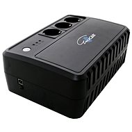 UPS Eurocase EA200PRO+ 600VA/360W (3× socket, RJ11, USB, 7Ah) - Uninterruptible Power Supply