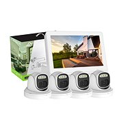 OXE 4MPX Dome Camera System with Monitor - Camera System