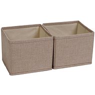 Compactor set of 2 organizers SANDY S 14 × 14 × 12 cm - Storage Box