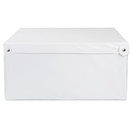 Compactor folding storage box with lid SMART 4, white - Storage Box