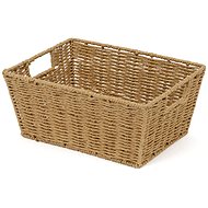 Compactor hand-knitted storage basket ETNA, cream - Storage Box
