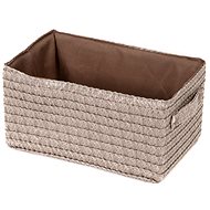 Compactor storage basket LILOU, Taupe grey-beige - Storage Box