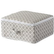 Kompaktor Aufbewahrungsbox aus Textil mit Reißverschluss - “Madison“ 46x46x20,5 cm - Aufbewahrungsbox