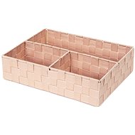 Compactor Organizér na prádlo a doplňky Compactor TEX - 3 dílný, 32 x 25 x 8 cm, růžový - Úložný box