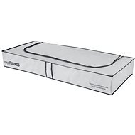Compactor nízky textilný úložný box „My Friends“ 108 × 45 × 15 cm, sivo-biely - Úložný box