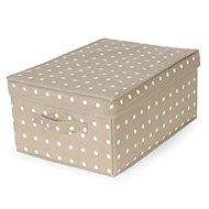 Compactor folding storage box Rivoli 30 × 43 × 19 cm, brown - Storage Box