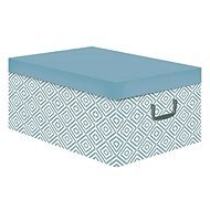 Compactor skládací úložná krabice Nordic 50 × 40 × 25 cm, světle modá - Úložný box