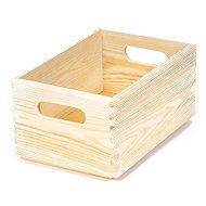 Compactor Wooden storage box SKYR, natural pine, XS - Storage Box
