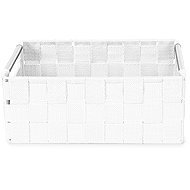 Compactor Storage basket with metal handles Tent, woven webbing, white S - Storage Box