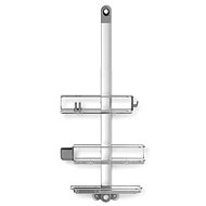 SIMPLEHUMAN Caddy PLUS Adjustable shelf and shower holder set, hanging, Stainless steel - Shelf
