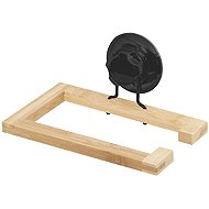 COMPACTOR Bamboo toilet paper / towel holder, without drilling - Toilet Paper Holder