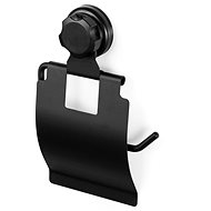 COMPACTOR Toilet paper holder, without drilling, black - Toilet Paper Holder