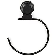 COMPACTOR Small towel rail, without drilling, black - Towel Rack