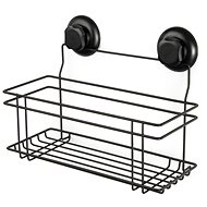 COMPACTOR Large wall shelf without drilling, black - Shelf