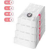 Compactor Vacuum Storage Bag Aspispace Big Set 16 pcs, 4× S + 4× M + 4× L + 4× XL - Vacuum Bag