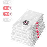 Compactor Bag Aspispace vacuum storage bag set 6 pcs, 3× M 70 liters + 3× L 120 liters - Vacuum Bag