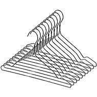 Compactor Set of metal hangers 10 pcs black - Hanger