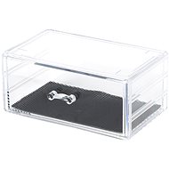 Compactor Jewellery organiser, 1 drawer, clear plastic - Jewelry Case