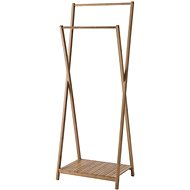 Compartor Bamboo clothes rack double - Coat Hanger