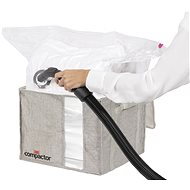 Compactor OXFORD vacuum storage box M, 36 × 42 × 33 cm, hard case, polyester-cotton - Vacuum Bag