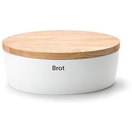 Continenta bread bin, 36x23x13,5 cm, white - Breadbox