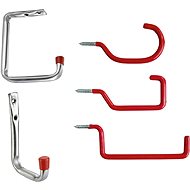 CONNEX Set of UNI hooks U, 10 pcs, zinc plated - Wall Bracket
