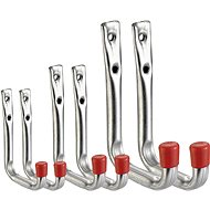 CONNEX Set of UNI U hooks, 6 pcs, zinc plated - Wall Bracket