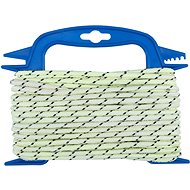 CONNEX PP braided rope 16 strands, 4 mm × 20 m, green florescent DY2701856 - Rope