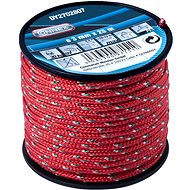 CONNEX PES braided cord 16 strands, 3 mm × 25 m, red. /green. /white - Rope