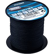 CONNEX PA braided cord 6-strand, 1 mm × 100 m, black - Line