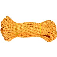 CONNEX PP Multi-purpose coiled rope, 3-strand, 8 mm × 30 m, orange. DY2701311 - Rope