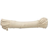 CONNEX PES Cotton knitted rope 16 strands, 4 mm × 20 m natural DY2702890 - Rope